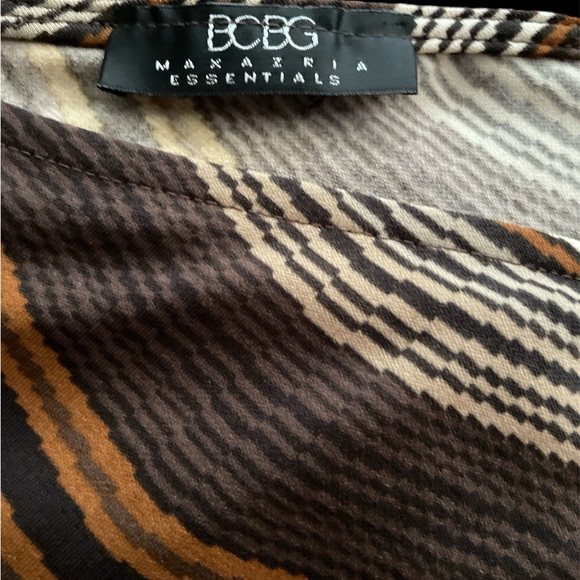 BCBG Max Azria Brown Blouse Size Small - Picture 3 of 3